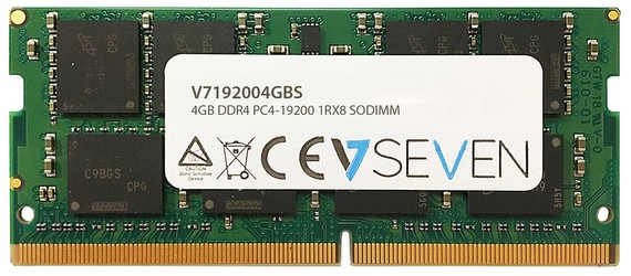 V7 DDR4-2400 4GB SO-DIMM Laptop Memory Module (V7192004GBS) V7 DDR4-2400 4GB SO-DIMM Laptop Memory Module (V7192004GBS)