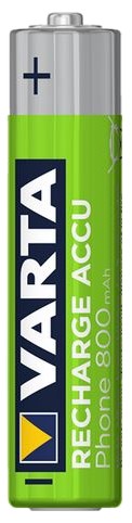 Varta Rechargeable Battery Phone AAA 800 mAh Varta Rechargeable Battery Phone AAA 800 mAh