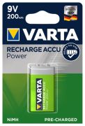 Varta Rechargeable Battery Power 9V E-Block 200 mAh 56722 Varta Rechargeable Battery Power 9V E-Block 200 mAh 56722