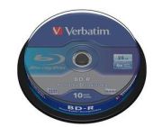 Verbatim BD-R SL 25GB 6x 10-Pack Spindle 43742 Verbatim BD-R SL 25GB 6x 10-Pack Spindle 43742