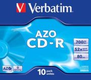 Verbatim CD-R AZO Crystal 10 pcs. 43327 Verbatim CD-R AZO Crystal 10 pcs. 43327