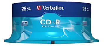 Verbatim CD-R Extra Protection spindle 25 pieces 43432 Verbatim CD-R Extra Protection spindle 25 pieces 43432