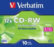 Verbatim CD-RW 12x 10 pcs 43148 Verbatim CD-RW 12x 10 pcs 43148