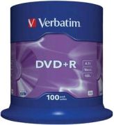 Verbatim DVD+R 4.7GB 16x 100 pack 43551 Verbatim DVD+R 4.7GB 16x 100 pack 43551