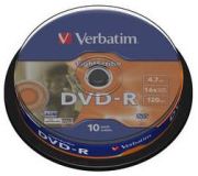 Verbatim DVD-R Lightscribe V1.2 spindle 10 pack 43643 Verbatim DVD-R Lightscribe V1.2 spindle 10 pack 43643