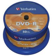 Verbatim DVD-R Matte Silver 50-Pack Spindle 43548 Verbatim DVD-R Matte Silver 50-Pack Spindle 43548
