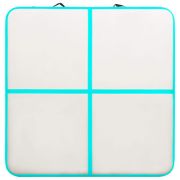 vidaXL Inflatable Gymnastics Mat with Pump 200 x 200 x 10 cm vidaXL Inflatable Gymnastics Mat with Pump 200 x 200 x 10 cm