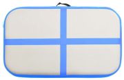 vidaXL Inflatable Gymnastics Mat with Pump 60 x 100 x 10 cm vidaXL Inflatable Gymnastics Mat with Pump 60 x 100 x 10 cm