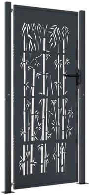 vidaXL Bamboo Design Garden Gate 105 x 205 cm (153183) vidaXL Bamboo Design Garden Gate 105 x 205 cm (153183)