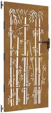 vidaXL Bamboo Design Garden Gate 85 x 175 cm (153236) vidaXL Bamboo Design Garden Gate 85 x 175 cm (153236)