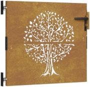 vidaXL Tree Design Garden Gate 85 x 100 cm (153209) vidaXL Tree Design Garden Gate 85 x 100 cm (153209)