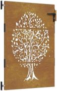 vidaXL Tree Design Garden Gate 85 x 150 cm (153211) vidaXL Tree Design Garden Gate 85 x 150 cm (153211)
