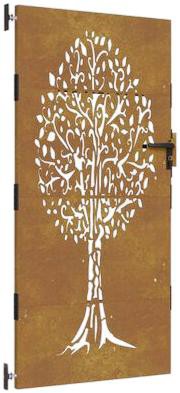 vidaXL Tree Design Garden Gate 85 x 175 cm (153211) vidaXL Tree Design Garden Gate 85 x 175 cm (153211)