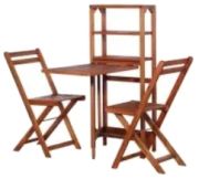 vidaXL Bistro Set Foldable 3-piece (44013) vidaXL Bistro Set Foldable 3-piece (44013)
