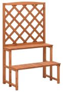 vidaXL Plant stand with trellis (316413) vidaXL Plant stand with trellis (316413)