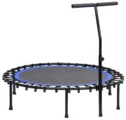 vidaXL Fitness trampoline with handle 122 cm round vidaXL Fitness trampoline with handle 122 cm round