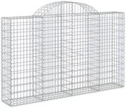 vidaXL Gabion with high arch 200x30x120/140 cm (153486) vidaXL Gabion with high arch 200x30x120/140 cm (153486)