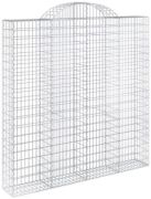 vidaXL Gabion with high arch 200x30x200/220 cm (153490) vidaXL Gabion with high arch 200x30x200/220 cm (153490)