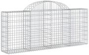 vidaXL Gabion with high arch 200x30x80/100 cm (153484) vidaXL Gabion with high arch 200x30x80/100 cm (153484)