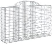 vidaXL Gabion with high arch 200x50x120/140 cm (153496) vidaXL Gabion with high arch 200x50x120/140 cm (153496)