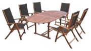 vidaXL Garden dining set 7-piece (41749) vidaXL Garden dining set 7-piece (41749)