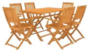 vidaXL Garden dining set 7-piece (43379) vidaXL Garden dining set 7-piece (43379)