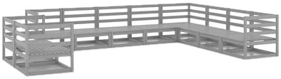 vidaXL Garden lounge set 10-piece (3075926) vidaXL Garden lounge set 10-piece (3075926)