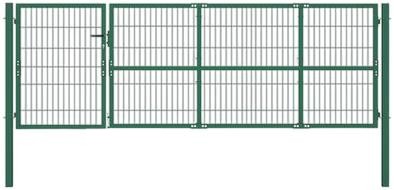 vidaXL Garden gate with post 350 x 100 cm (142569) vidaXL Garden gate with post 350 x 100 cm (142569)