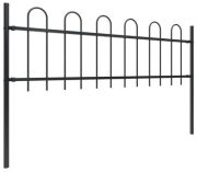vidaXL Garden fence with bow design 10.2 x 0.6 m vidaXL Garden fence with bow design 10.2 x 0.6 m