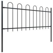 vidaXL Garden fence with bow design 10.2 x 0.8 m vidaXL Garden fence with bow design 10.2 x 0.8 m