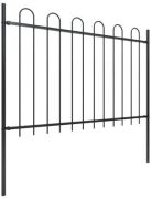 vidaXL Garden fence with bow design 10.2 x 1.2 m vidaXL Garden fence with bow design 10.2 x 1.2 m