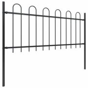 vidaXL Garden fence with bow design 11.9 x 0.8 m vidaXL Garden fence with bow design 11.9 x 0.8 m