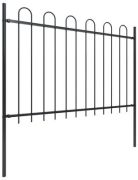 vidaXL Garden fence with bow design 11.9 x 1.2 m vidaXL Garden fence with bow design 11.9 x 1.2 m