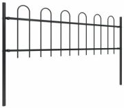 vidaXL Garden fence with bow design 15.3 x 0.6 m vidaXL Garden fence with bow design 15.3 x 0.6 m