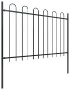 vidaXL Garden fence with bow design 15.3 x 1.2 m vidaXL Garden fence with bow design 15.3 x 1.2 m
