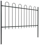 vidaXL Garden fence with bow design 15.3 x 1 m vidaXL Garden fence with bow design 15.3 x 1 m