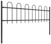 vidaXL Garden fence with bow design 1.7 x 0.6 m vidaXL Garden fence with bow design 1.7 x 0.6 m