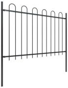 vidaXL Garden fence with bow design 1.7 x 1.2 m vidaXL Garden fence with bow design 1.7 x 1.2 m