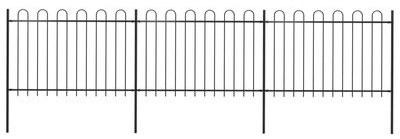 vidaXL Garden fence with bow design 5.1 x 1.2 m vidaXL Garden fence with bow design 5.1 x 1.2 m