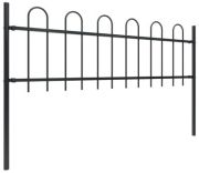 vidaXL Garden fence with bow design 6.8 x 0.6 m vidaXL Garden fence with bow design 6.8 x 0.6 m