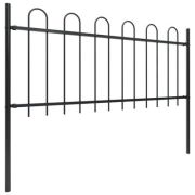 vidaXL Garden fence with bow design 6.8 x 0.8 m vidaXL Garden fence with bow design 6.8 x 0.8 m