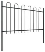 vidaXL Garden fence with bow design 6.8 x 1 m vidaXL Garden fence with bow design 6.8 x 1 m