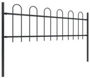 vidaXL Garden fence with bow design 8.5 x 0.6 m vidaXL Garden fence with bow design 8.5 x 0.6 m