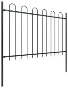 vidaXL Garden fence with bow design 8.5 x 1.2 m vidaXL Garden fence with bow design 8.5 x 1.2 m