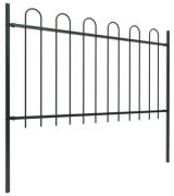 vidaXL Garden fence with bow design 8.5 x 1 m vidaXL Garden fence with bow design 8.5 x 1 m