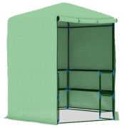 vidaXL Greenhouse with shelves (48166) vidaXL Greenhouse with shelves (48166)