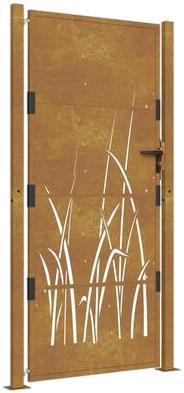 vidaXL Gras-Design Garden Gate 105 x 180 cm (153176) vidaXL Gras-Design Garden Gate 105 x 180 cm (153176)