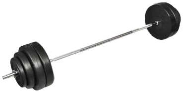 vidaXL Barbell with weight set 60 kg (90372) vidaXL Barbell with weight set 60 kg (90372)