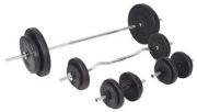 vidaXL Barbell and Dumbbell Set 90 kg (91404) vidaXL Barbell and Dumbbell Set 90 kg (91404)