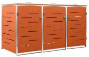 vidaXL Garbage bin enclosure for 3 bins (149564) vidaXL Garbage bin enclosure for 3 bins (149564)